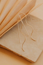 Wave Threaders | 14kt Gold Fill + Sterling Silver