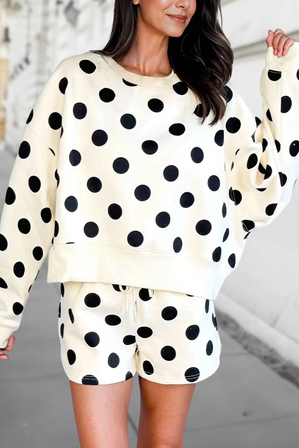 The Sunday Polka Dot Lounge Set