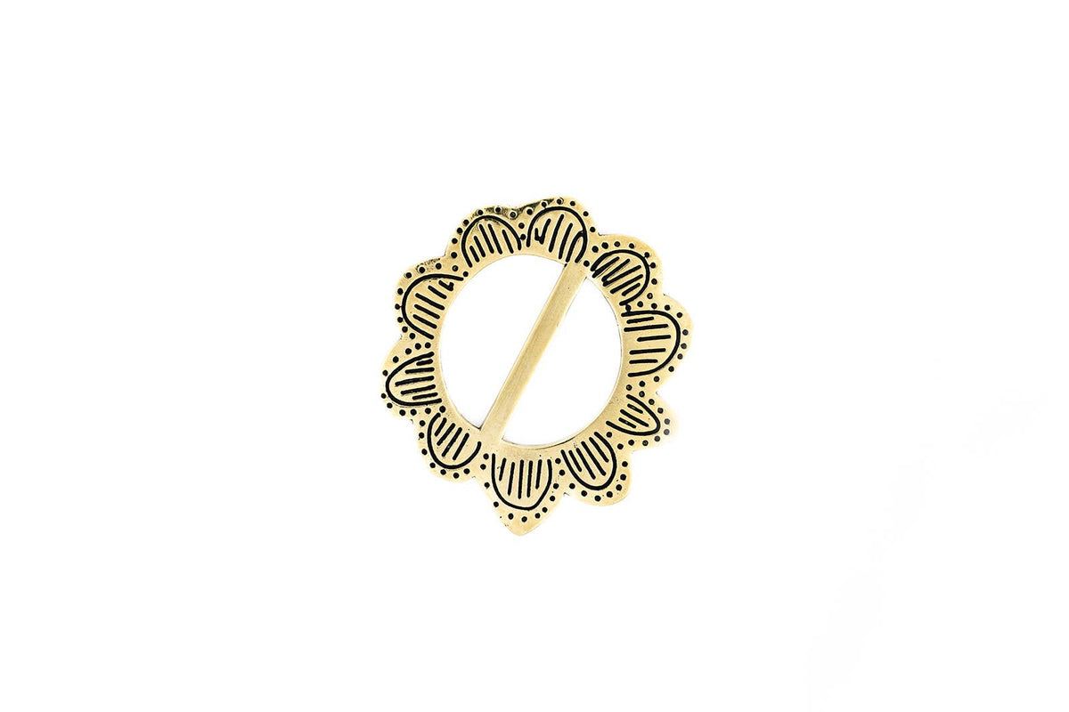 Monica Brass Bandana Slide
