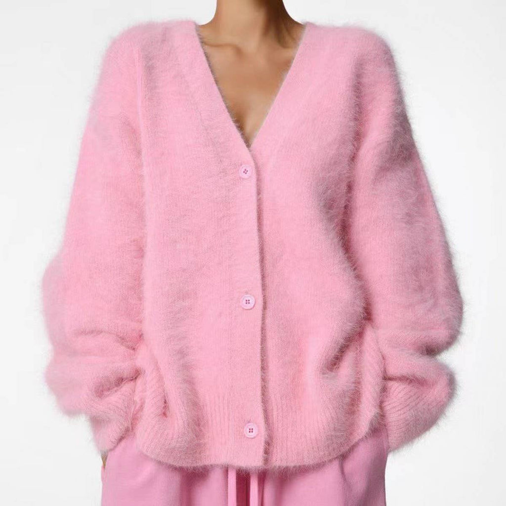 Cozy Faux Mink Cardigan