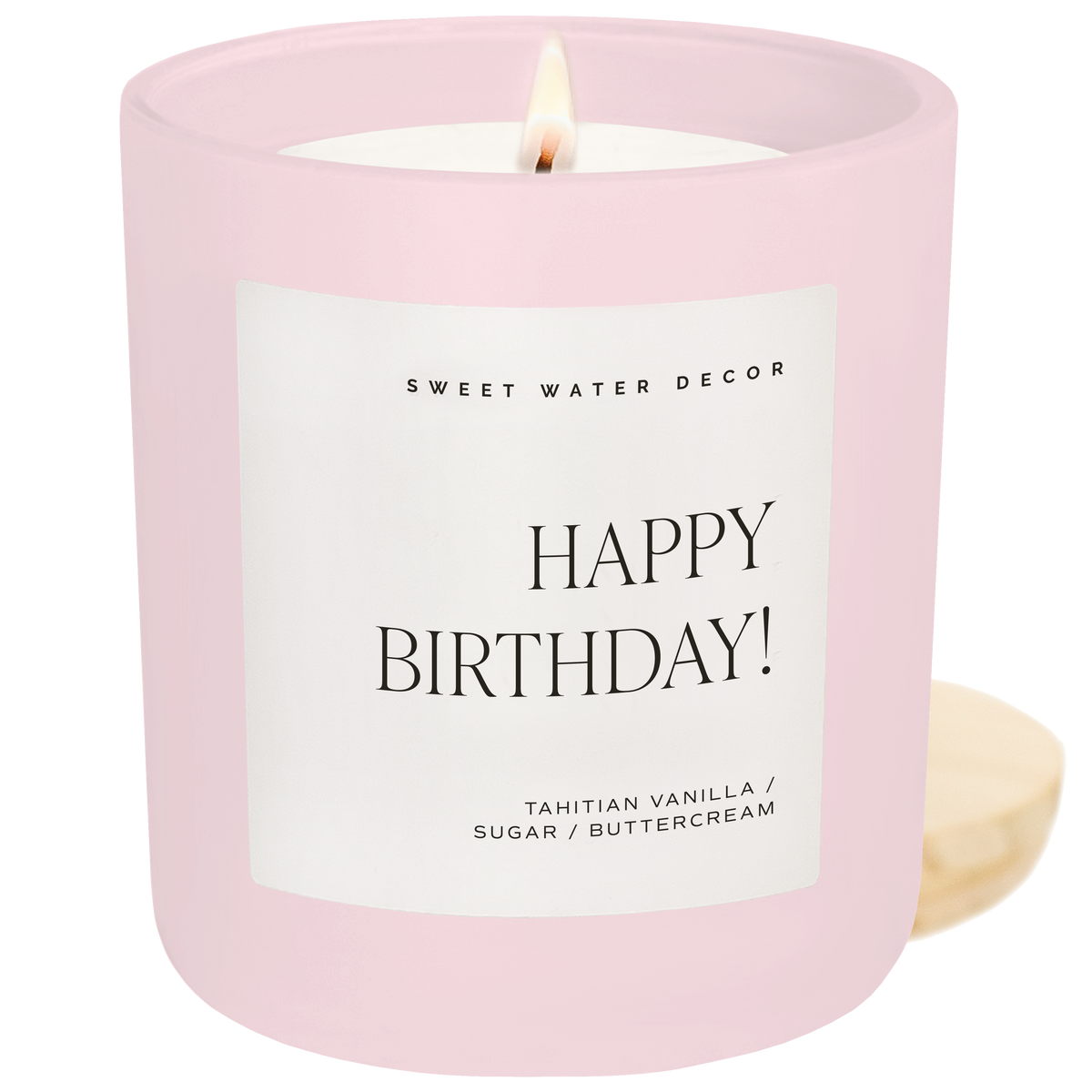 Happy Birthday Soy Candle – Vanilla Cake, 15 oz