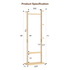 Coat Racks solid wood hanger 23.6* 11*71 in easy to assemble