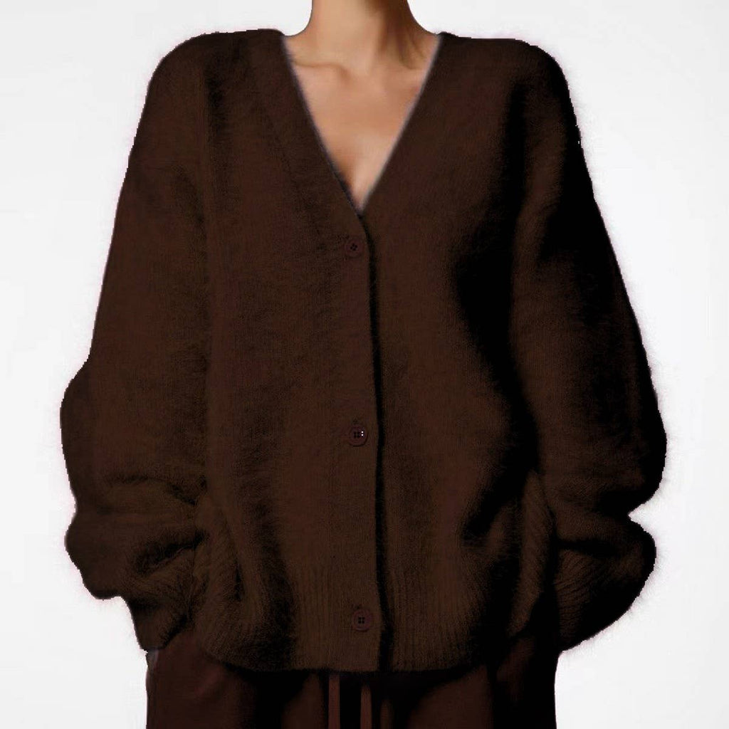 Cozy Faux Mink Cardigan
