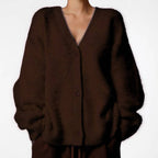 Cozy Faux Mink Cardigan