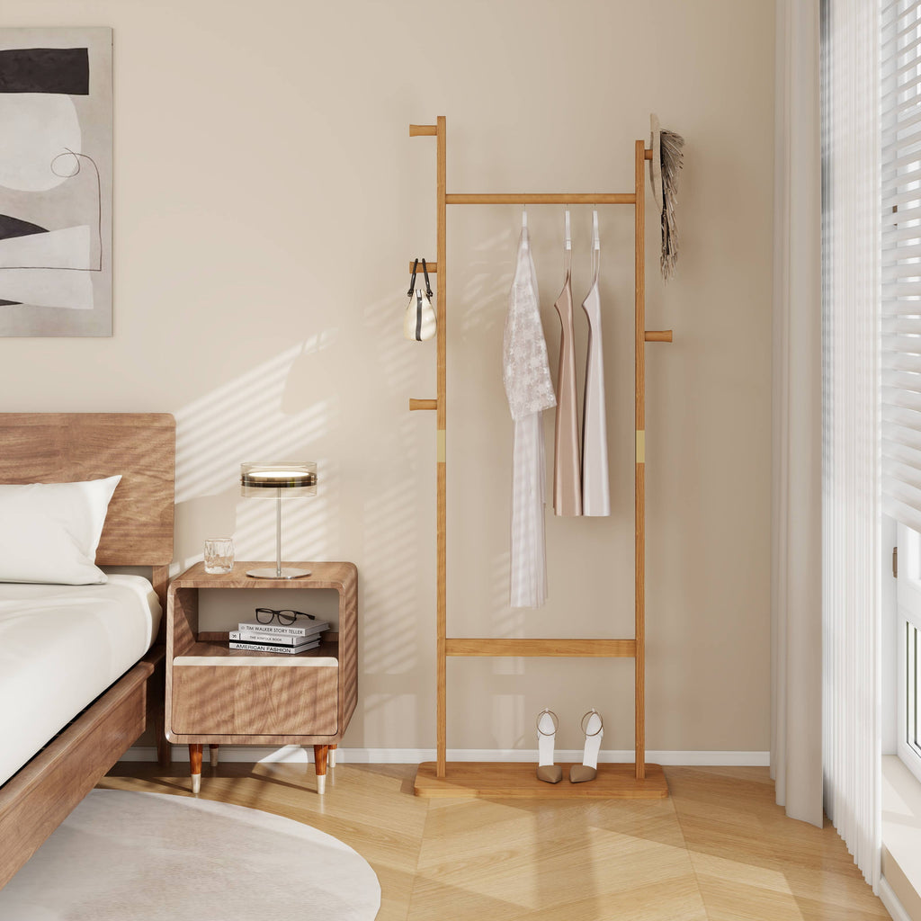 Coat Racks solid wood hanger 23.6* 11*71 in easy to assemble