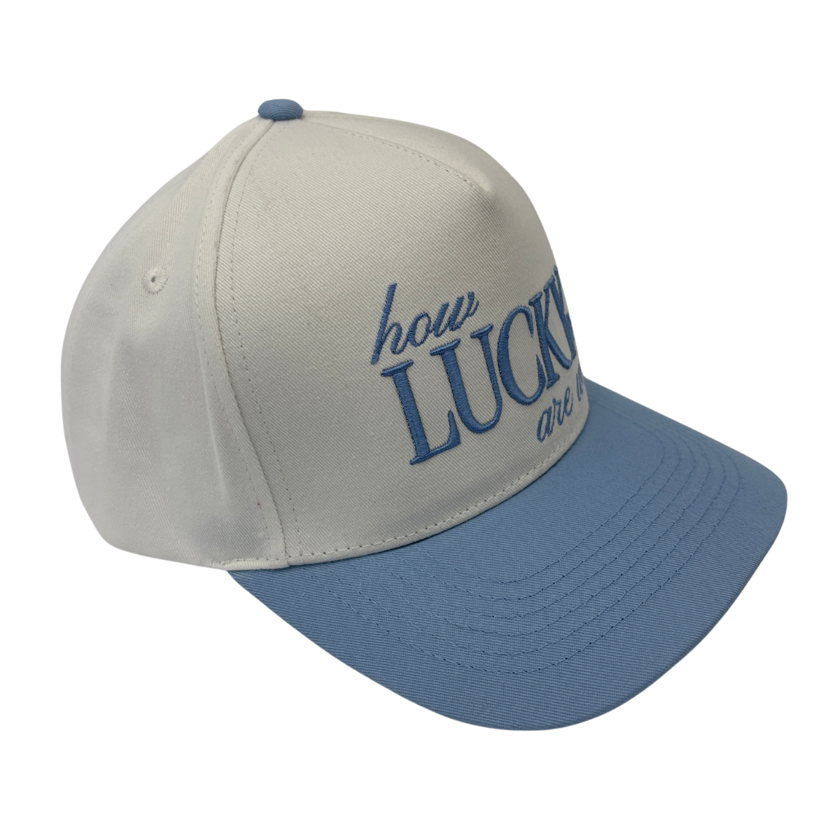 How Lucky are We Cotton Twill Hat