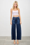 High Rise Barrel Jeans