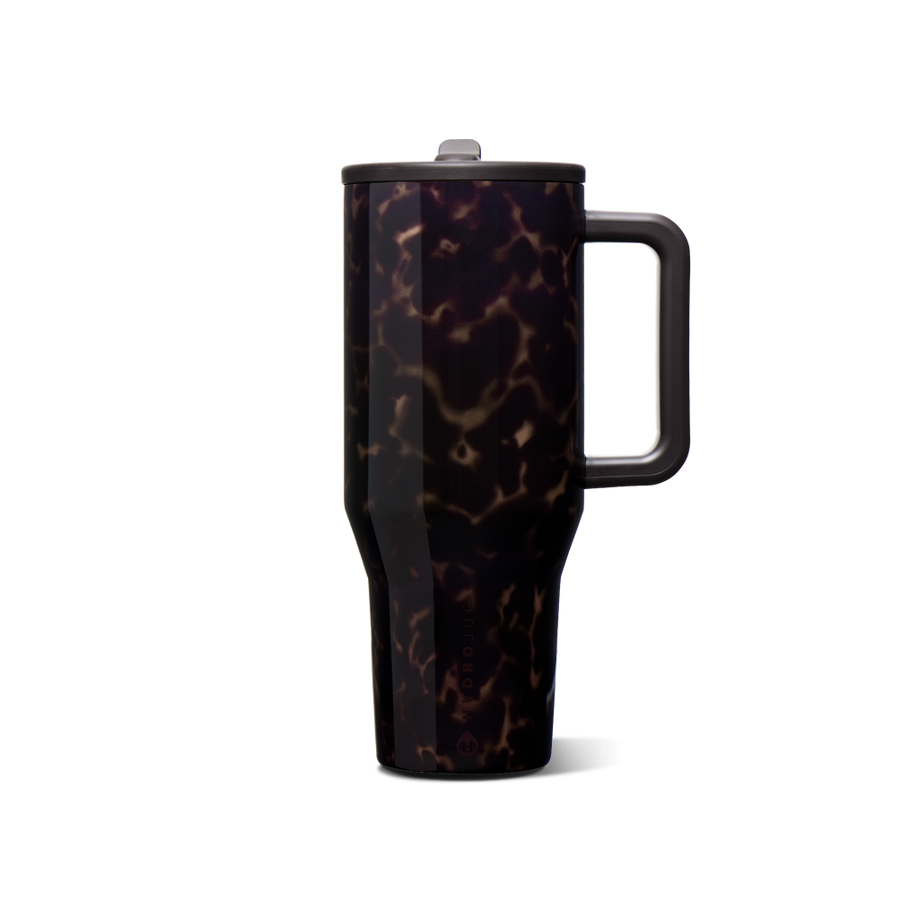 HydroJug Traveler 40 oz Tumbler – Mocha Tortoise