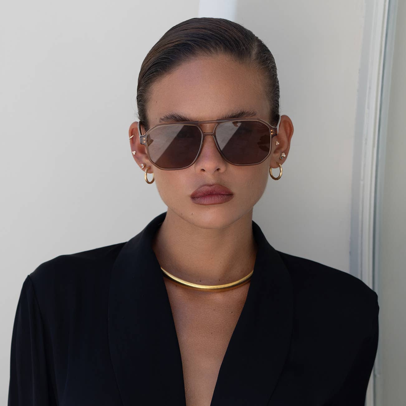 Billie Unisex Aviator Sunglasses – Eco Acetate Frame