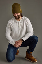 Olive Knit Beanie
