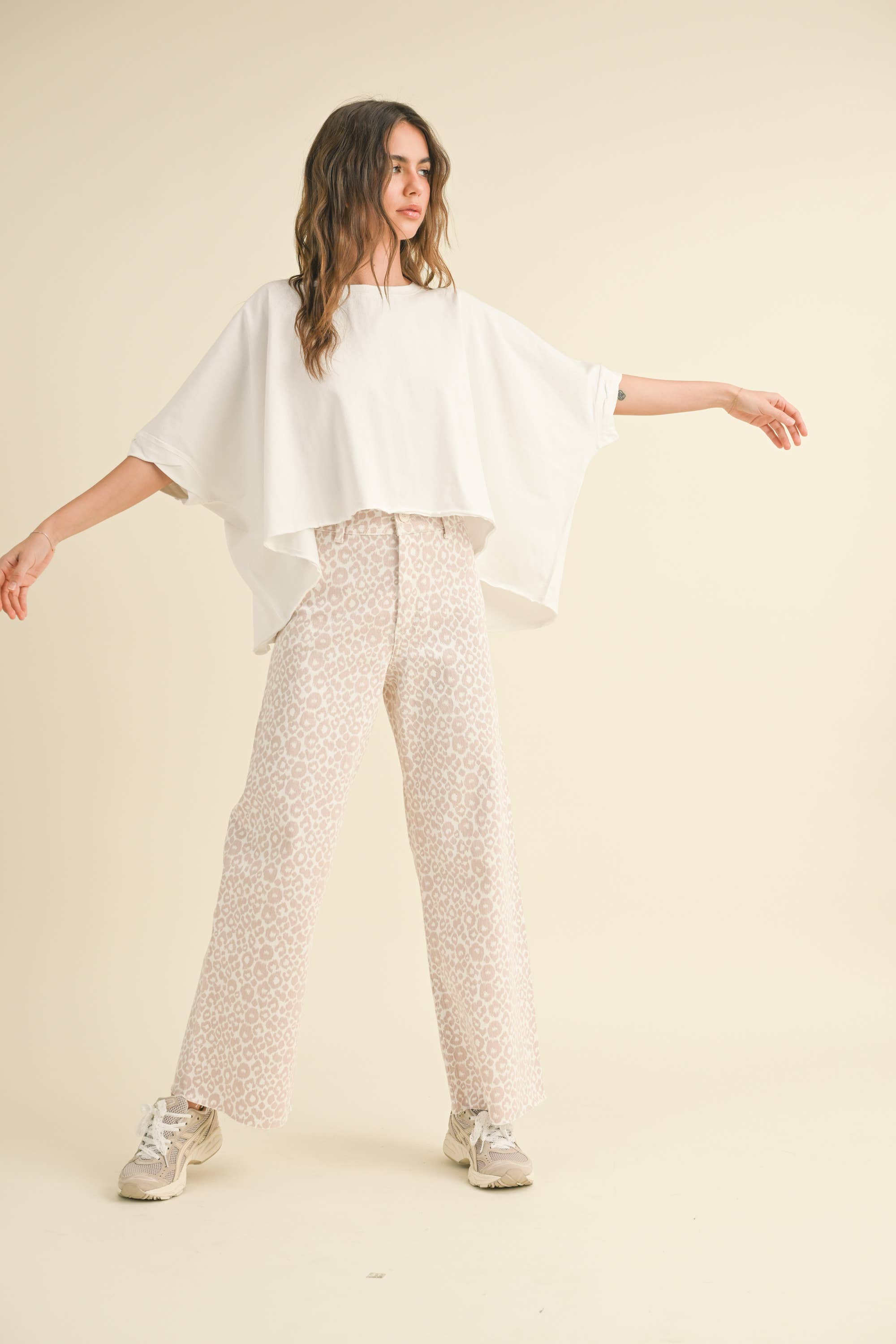 Bye & Wash Oversized Tee