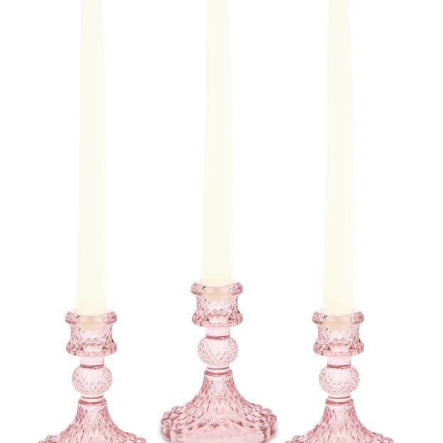 Vintage Taper Candle Holder - Set of 3
