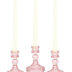 Vintage Taper Candle Holder - Set of 3