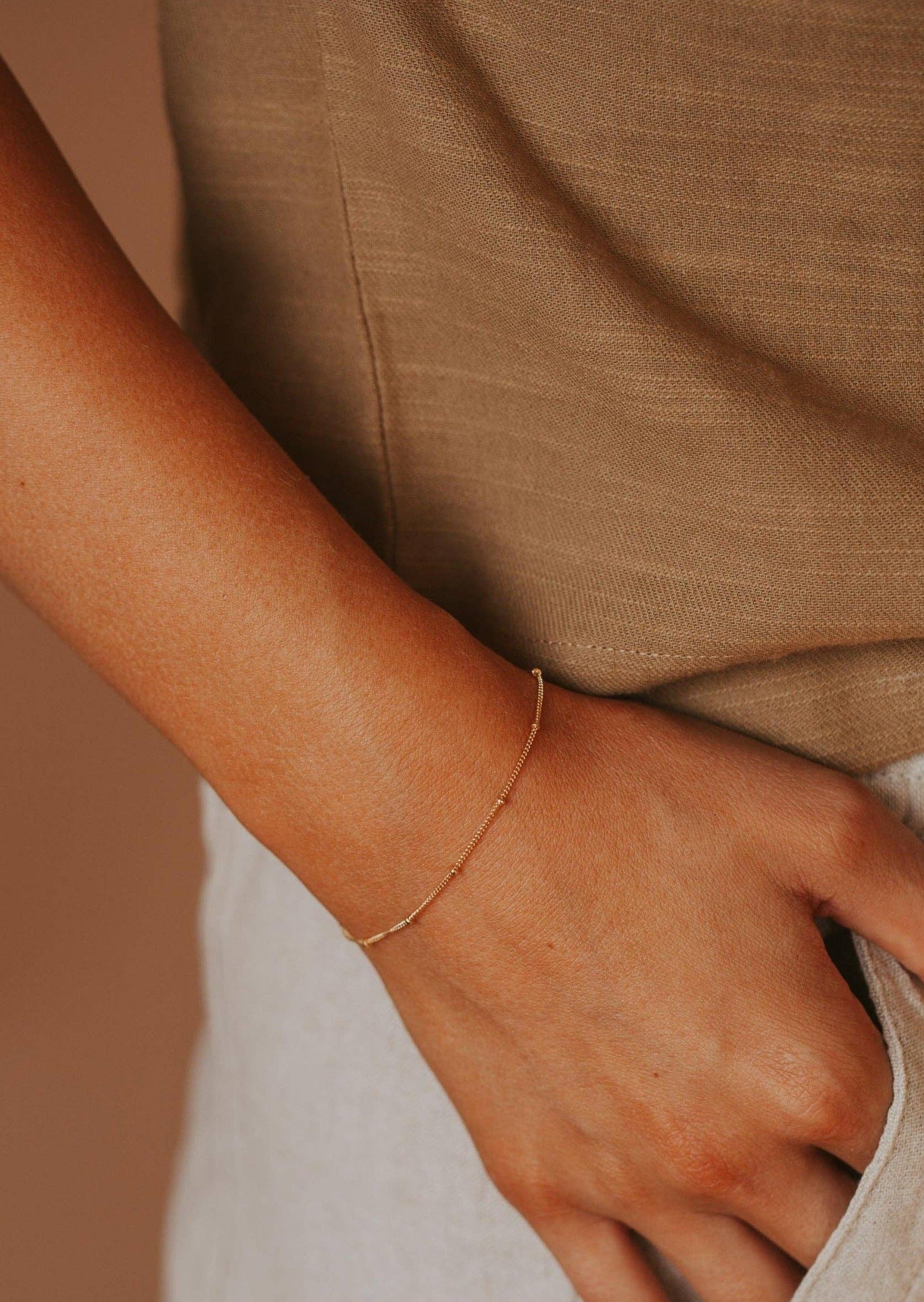 Satellite Bracelet | 14kt Gold Fill + Sterling Silver