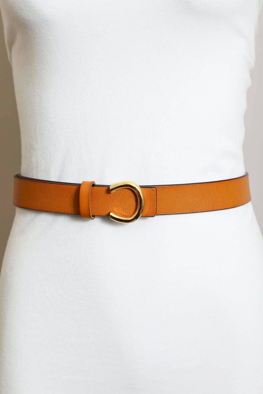 Minimalist Gold Horseshoe Belt - Top Seller