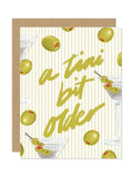 "A Tini Bit Older" Birthday Card
