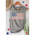 Vintage American Flag Tank