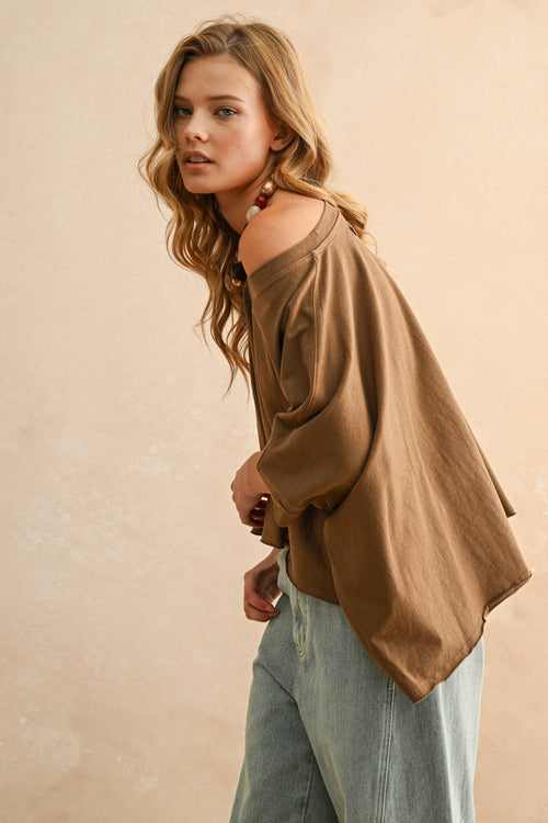 Bye & Wash Oversized Tee