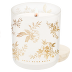 Gold Delft 12 oz Soy Candle - Home Decor
