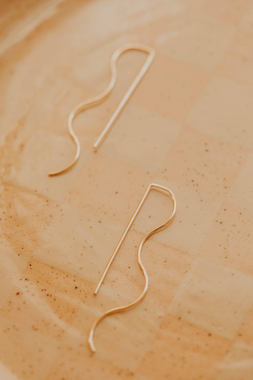 Wave Threaders | 14kt Gold Fill + Sterling Silver