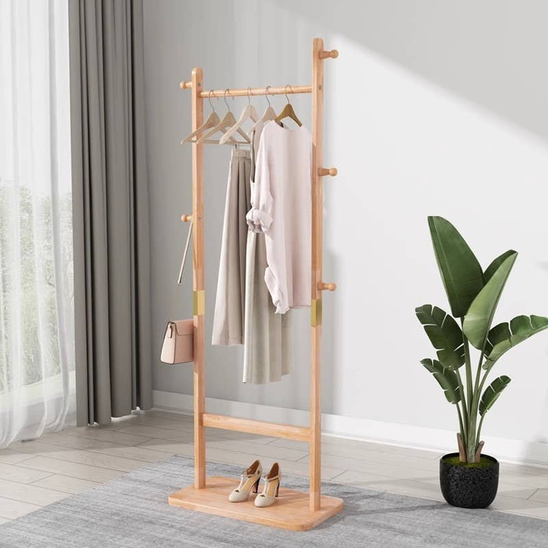 Coat Racks solid wood hanger 23.6* 11*71 in easy to assemble