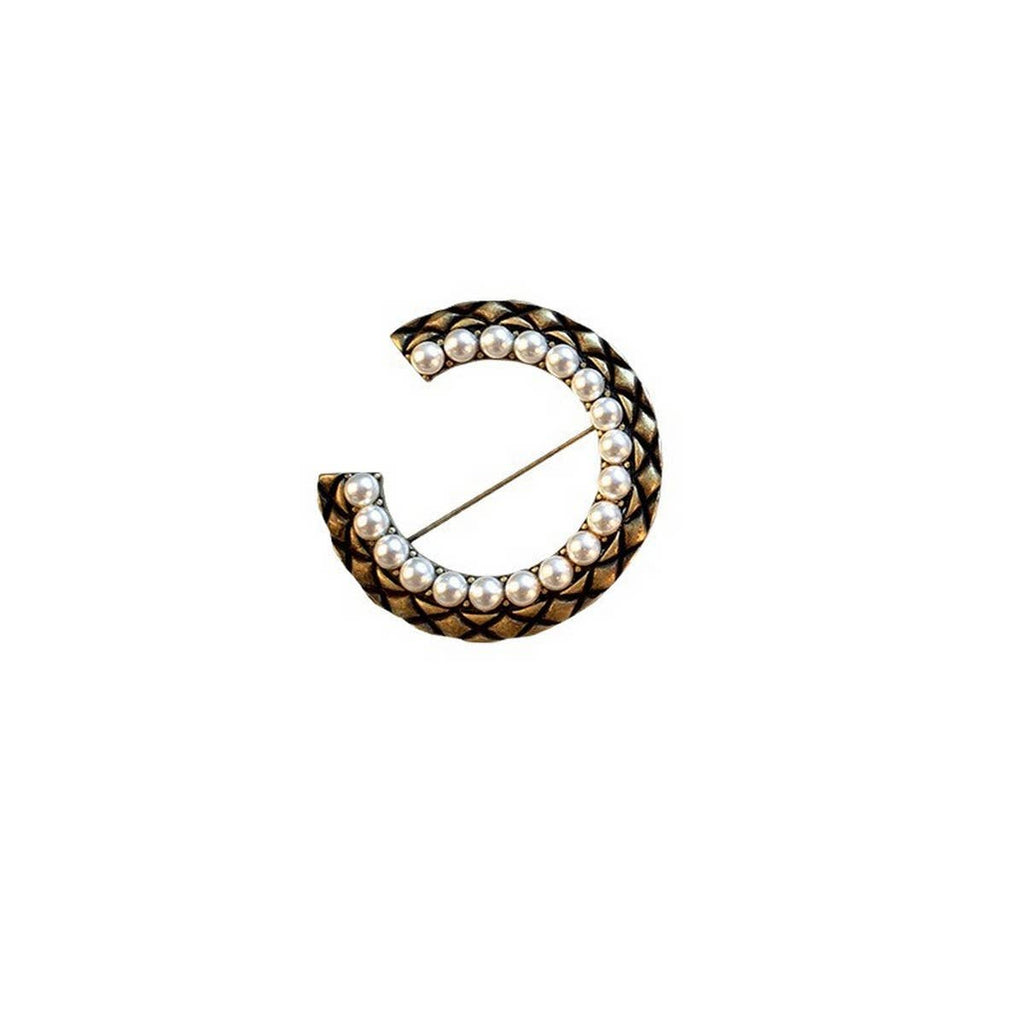 Vintage Pearl Brooch Pin