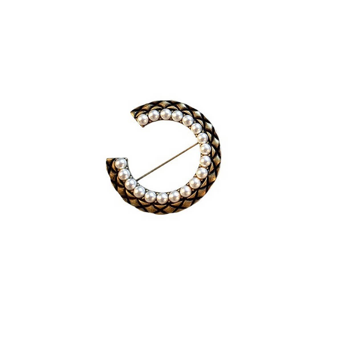 Vintage Pearl Brooch Pin