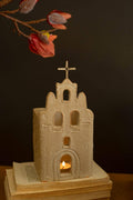 Clay Mission Luminary Candle Lantern