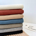 Luxe Solid Knitted Knotted Shawl Wrap