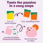 Craftmix Passionfruit Paloma Mixer – Single Packet