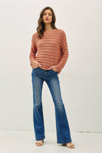 Lightweight Striped Beachy Sweater