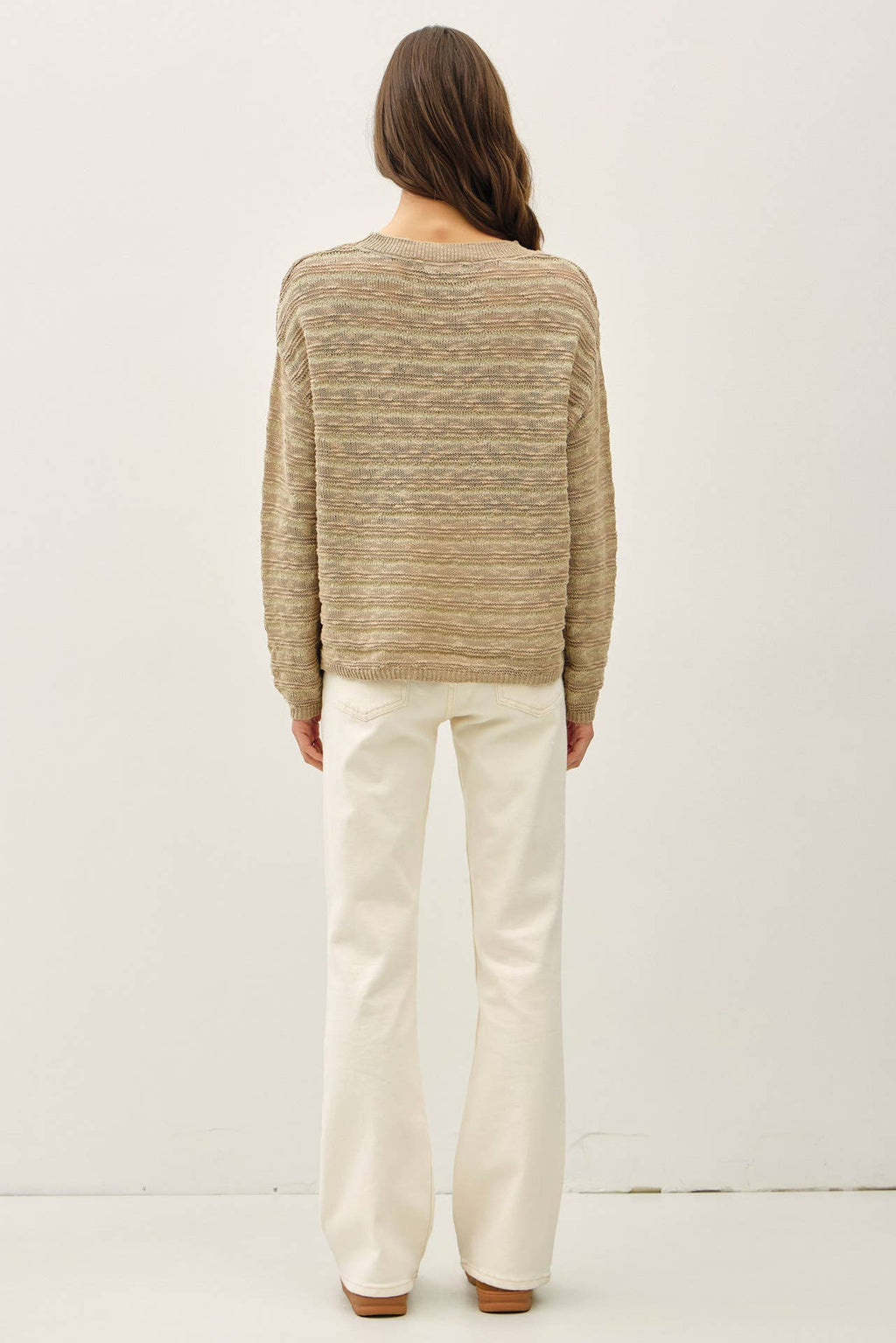 Lightweight Striped Beachy Sweater