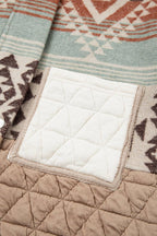 Western Aztec Quilted Patchwork Jacket