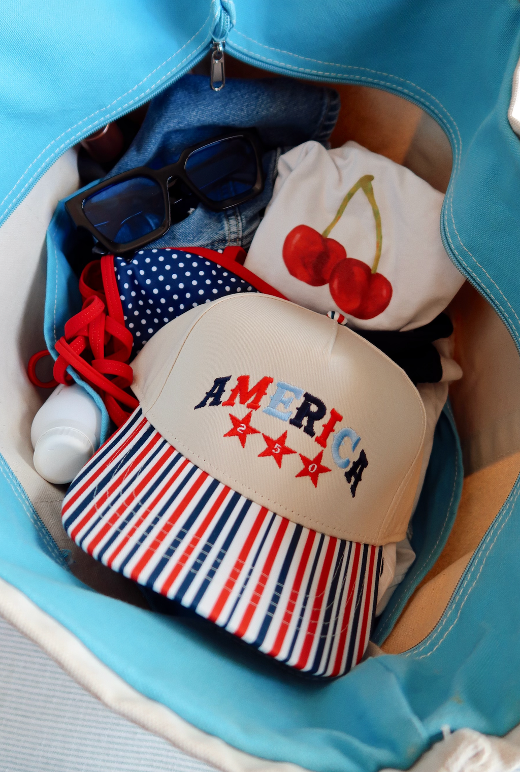 America Striped Hat 