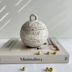 Snowflake Bauble Candle | Coconut Soy Wax Christmas Decor