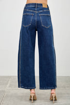 High Rise Barrel Jeans
