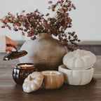 Pumpkin Spice Soy Candle in Ceramic Pumpkin – 8 oz