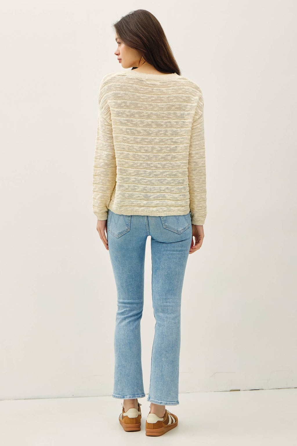 Lightweight Striped Beachy Sweater