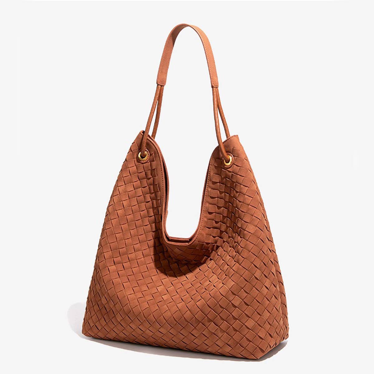Handmade Suede Tote Bag
