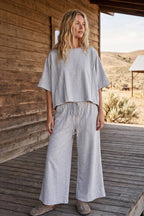Brushed Stretch Boxy Set