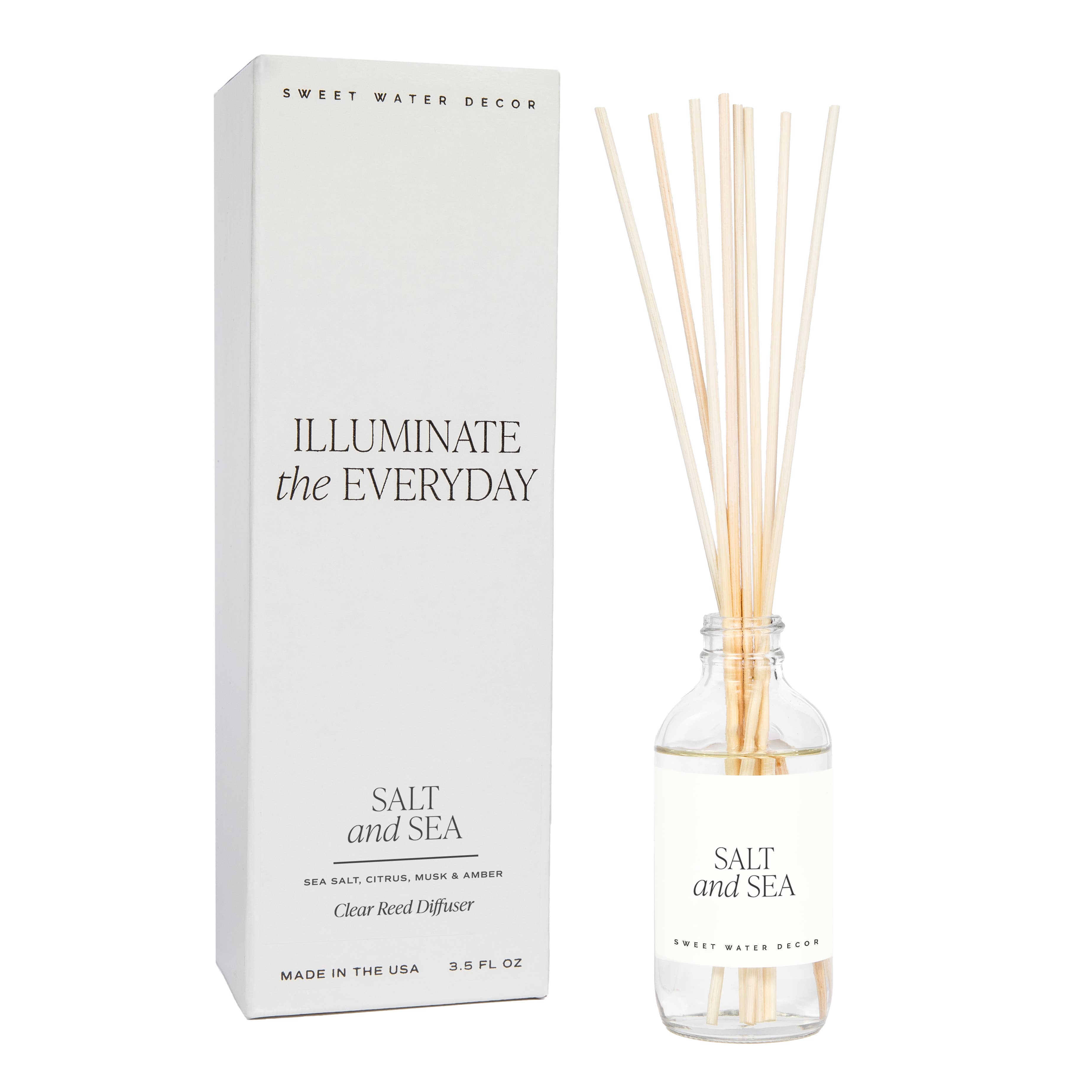 Salt & Sea Reed Diffuser - Coastal Citrus Home Fragrance