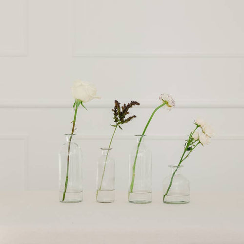 Assorted Flower Décor Vases - Set of 4