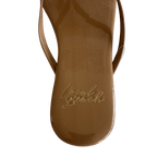 Glossy Flip Flops