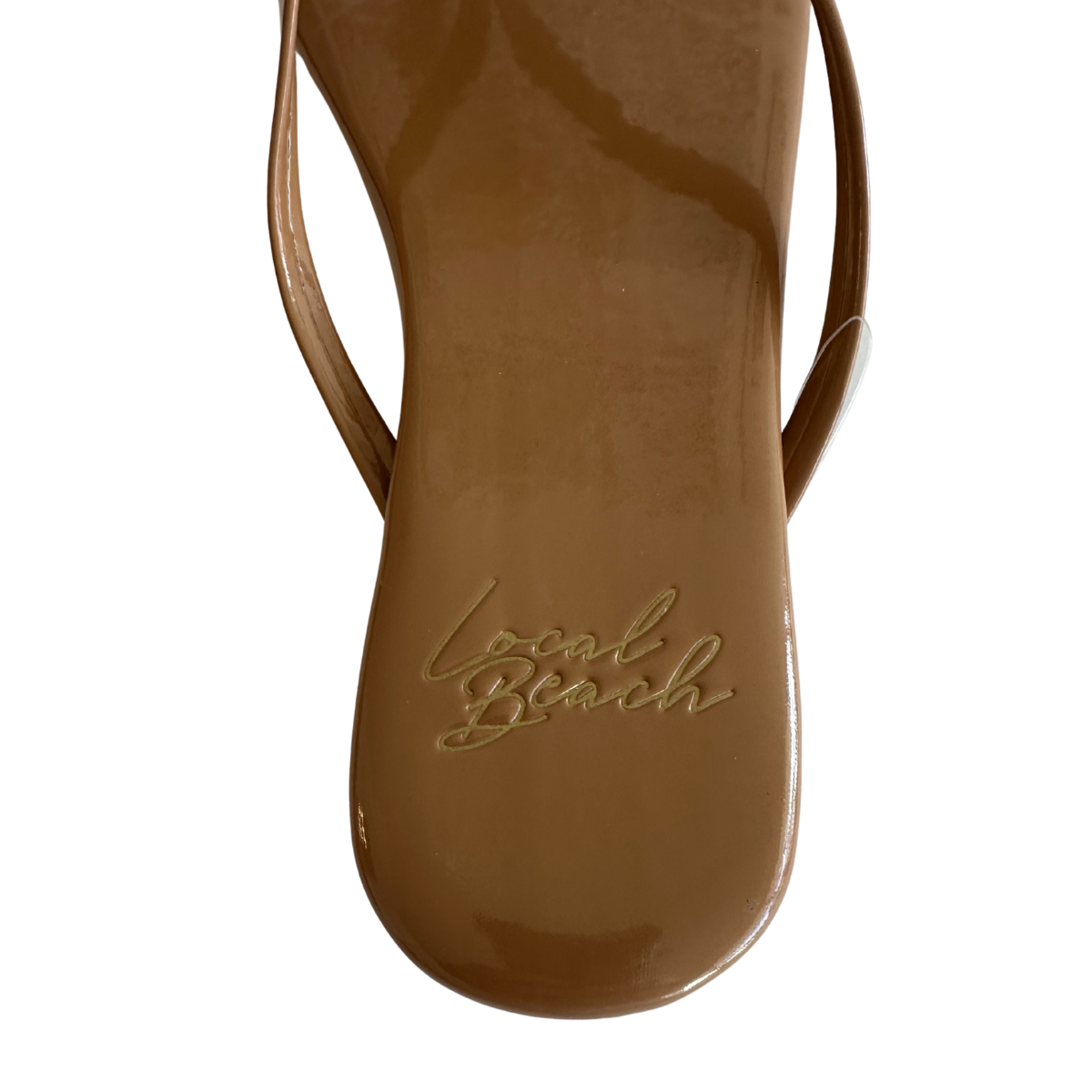 Glossy Flip Flops