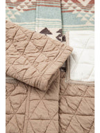 Western Aztec Quilted Patchwork Jacket