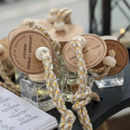 Scented Car Diffuser - Magnolia + Peony .20 oz Glass Bottle