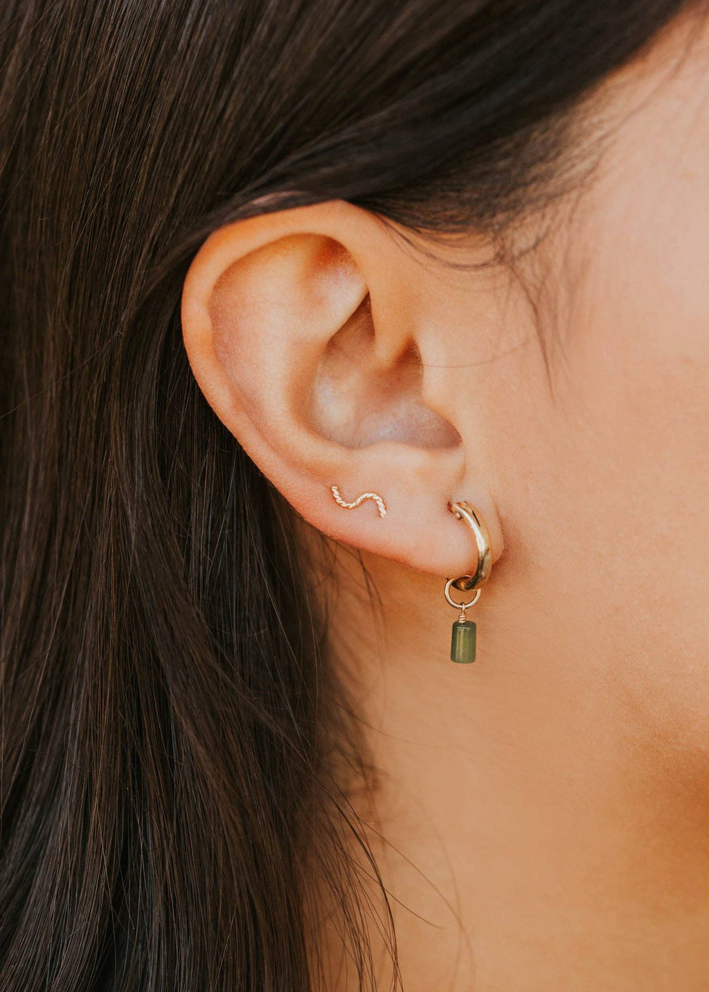 Serra Ear Climbers | 14kt Gold Fill + Sterling Silver