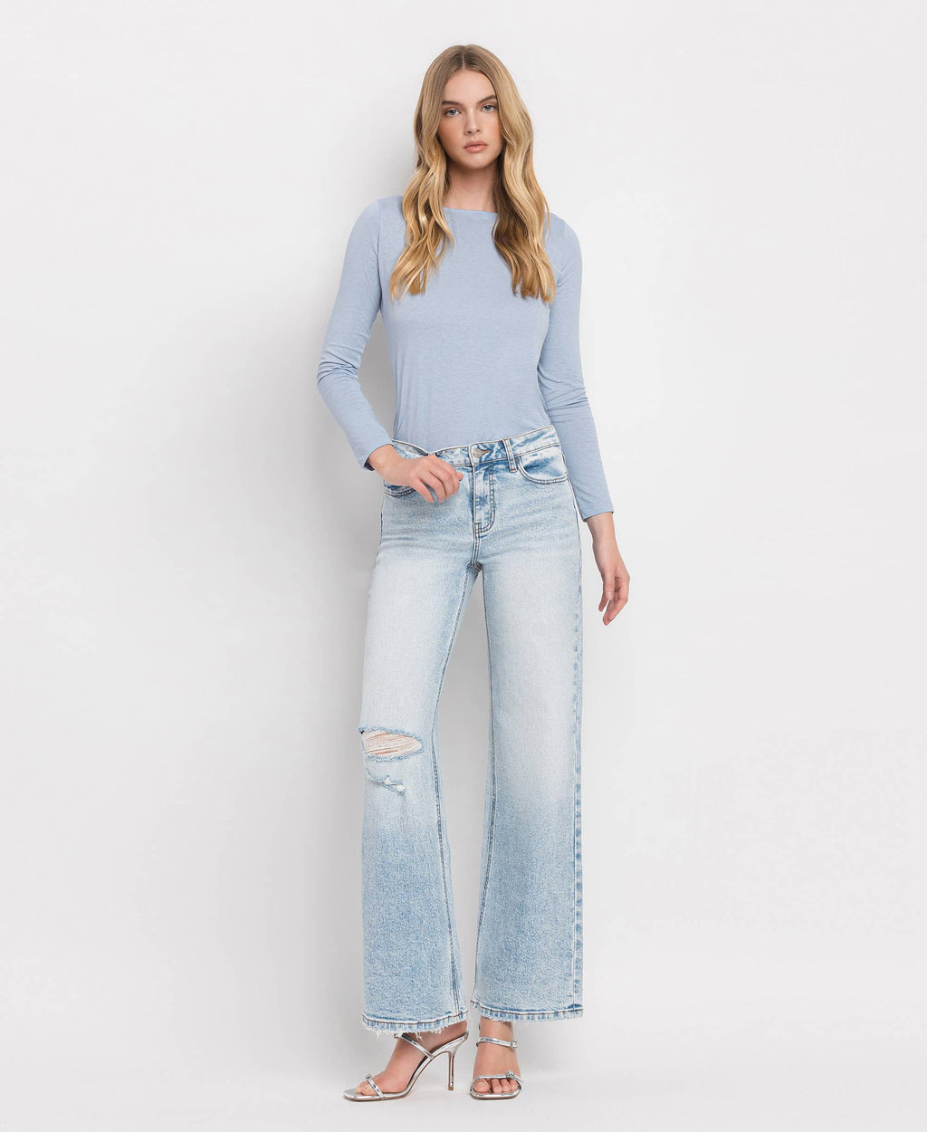 Lovervet High Rise Wide Leg Jeans