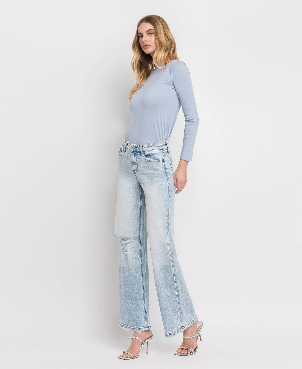 Lovervet High Rise Wide Leg Jeans