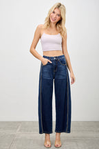 High Rise Barrel Jeans